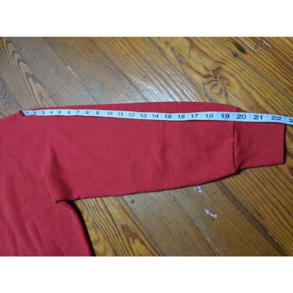 Vintage Chicago Sweatshirt Crewneck Medium Red Shirt Long Sleeve - Picture 7 of 9